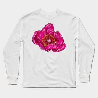 Perfect Pink Flower Long Sleeve T-Shirt